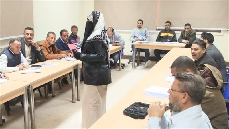جانب من تدريب شركة