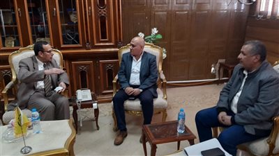 محافظ شمال سيناء يستقبل رئيس جهاز تعمير سيناء 