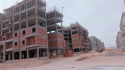 تنفيذ منطقة الخدمات بمشروع سكن لكل المصريين للإسكان المتوسط بالعاشر من رمضان