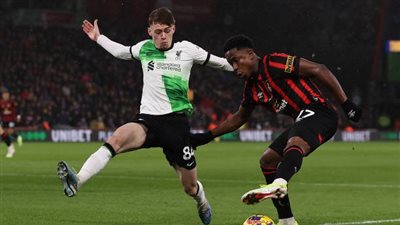 ليفربول يتعادل سلبيا مع بورنموث بالشوط الأول في الدوري الإنجليزي