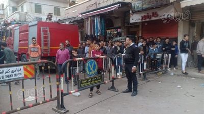 أول صور للمصابين في سقوط شرفة منزل بكفر الشيخ 