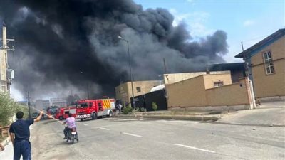 دوي انفجار ضخم في مدينة صناعية شمال شرق إيران‎