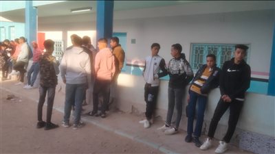 تداول امتحان الهندسة للشهادة الإعدادية في أسيوط 