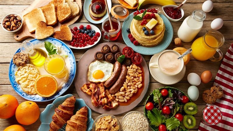 وجبة الإفطار، فيتو