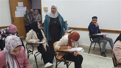 عميدة تمريض عين شمس تتفقد سير امتحانات الفصل الدراسي الأول 