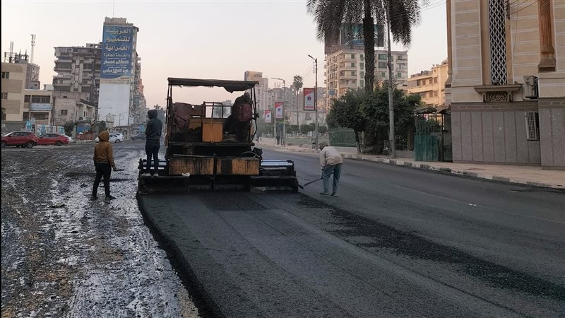 صيانة الطرق بالمنصورة،