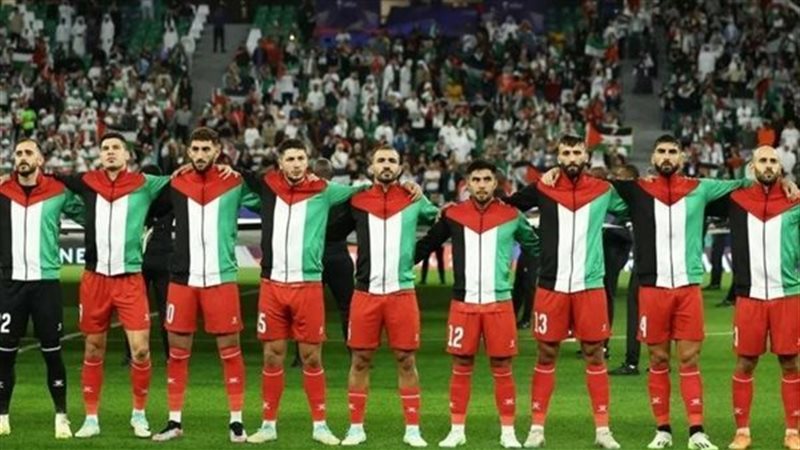 منتخب فلسطين، فيتو