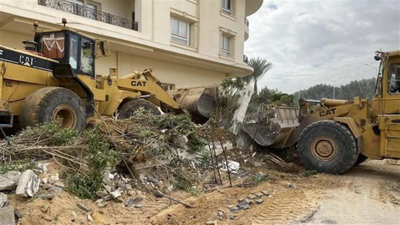 إزالة إشغالات وتعديات