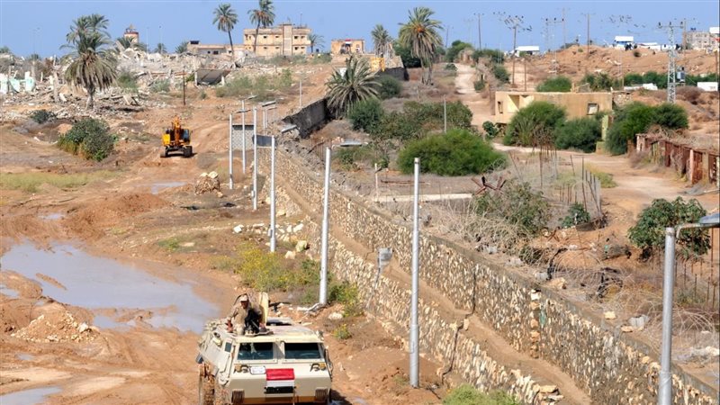 حدود مصر وغزة، فيتو