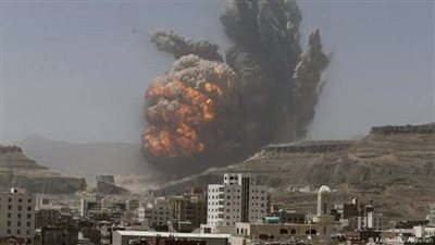 اعتداء أمريكي جديد على الحوثيين وانفجارات تهز صنعاء (فيديو)