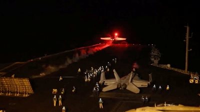 بيان مشترك من أمريكا وبريطانيا وعدة دول بشأن الضربات الجديدة على الحوثيين