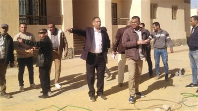 رئيس جهاز حدائق العاصمة يتفقد عددا من المشروعات السكنية والخدمية 