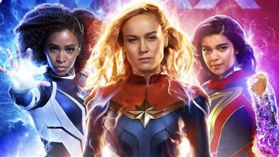 طرح فيلم The Marvels للمشاهدة على منصة ديزني بلس 7 فبراير