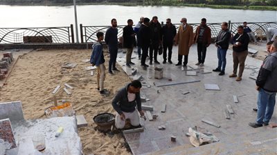 جولة تفقدية لمحافظ القليوبية بالمشروعات الجاري تنفيذها في بنها