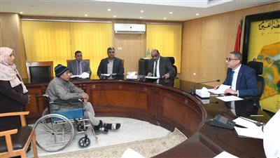 محافظ الفيوم يوجه بحل مشكلة نقص مياه الري في بحر أبو جنشو