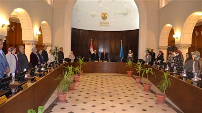 مجلس الدراسات العليا والبحوث بجامعة الإسكندرية يناقش تحديات النشر العلمي 