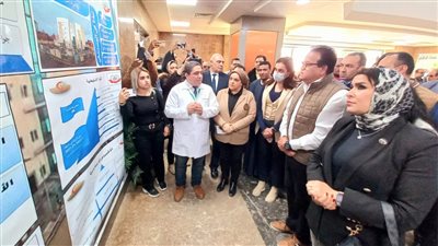 وزير الصحة ونائب محافظ البحيرة يتفقدان مستشفى كوم حمادة التخصصى (صور)