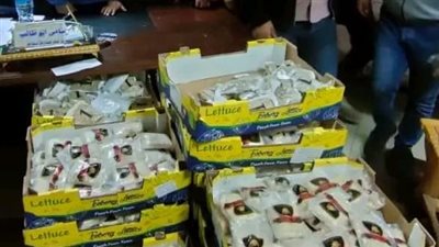 جمارك سفاجا تضبط محاولة تهريب كمية كبيرة من الأقراص المخدرة