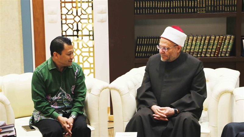 مفتي الجمهورية يستقبل