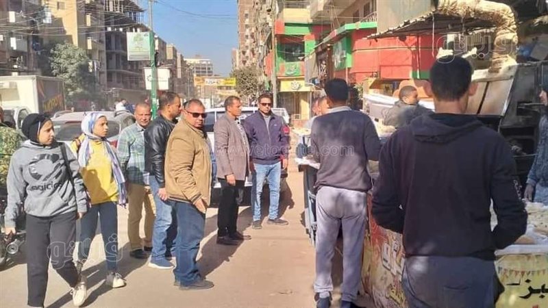 حملة إشغالات بالمنيا،