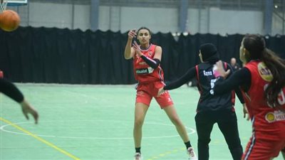 فوز سيدات سلة الأهلي على مصر للتأمين في الدوري 