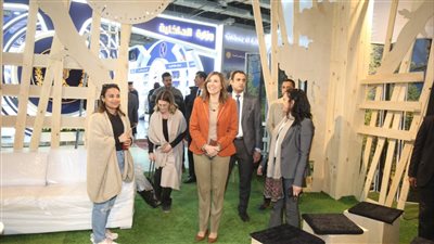 وزيرة الثقافة تتفقد التجهيزات النهائية لمعرض القاهرة الدولي للكتاب قبل افتتاحه الرسمي غدًا