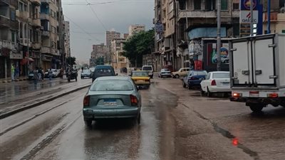 هطول أمطار متوسطة على الإسكندرية