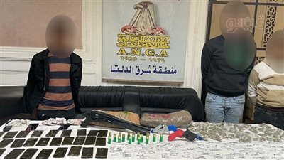 القضاء على بؤرة إجرامية لتجارة المخدرات فى الدقهلية