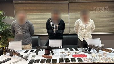 ضبط 3 أشخاص بحوزتهم كمية كبيرة من المخدرات في القاهرة