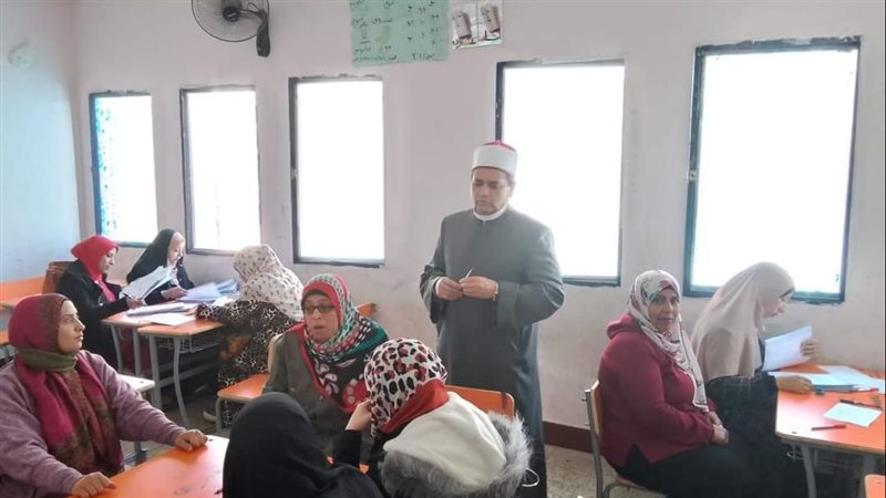 جانب من زيارة مركز