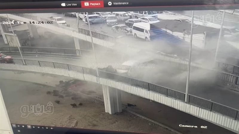  حادث التصادم الذي