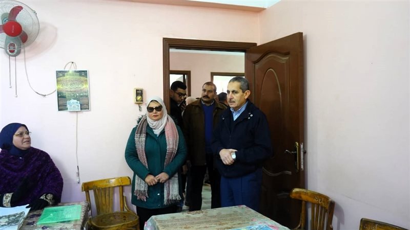محافظ الغربية يتابع