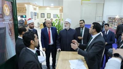 الضويني يفتتح جناح الأزهر بمعرض الكتاب.. أقسام متعددة وخدمات خاصة للجماهير (صور)