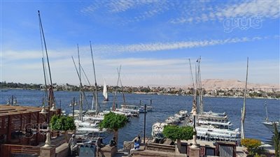 انتظام الرحلات النيلية في الأقصر وسط الطقس الغائم (بث مباشر)