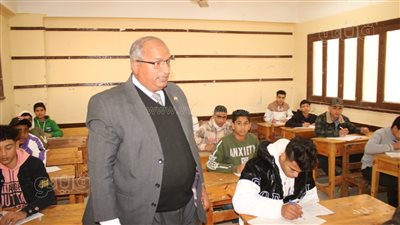 ختام امتحانات الشهادة الإعدادية ببني سويف وبدء أعمال تقدير الدرجات غدًا 
