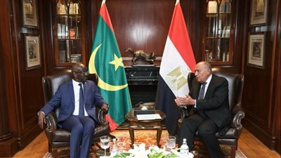 شكري يناقش مع نظيره الموريتاني أزمات غزة والسودان والصومال وأمن البحر الأحمر (صور)