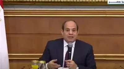 بث مباشر.. لقاء الرئيس السيسي مع عدد من المسئولين والإعلاميين