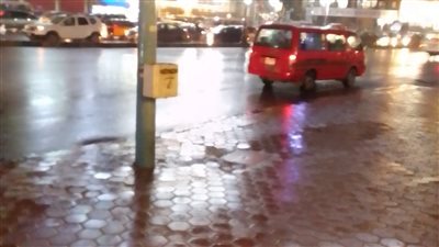 هطول أمطار غزيرة فى محافظة الإسكندرية (فيديو)