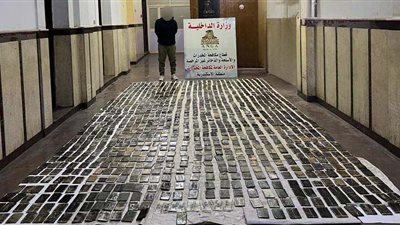 ضبط 1100 طربة لمخدر الحشيش بالإسكندرية بـ7.7 مليون جنيه