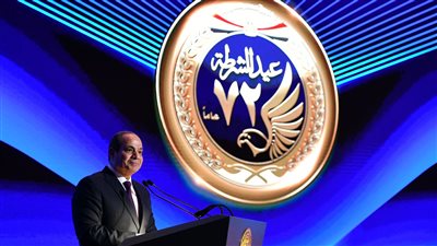 25 يناير، تفاصيل حفل عيد الشرطة الـ72 (فيديو وصور)