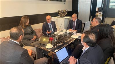 وزيرة التخطيط تبحث سبل التعاون مع رئيس مجموعة البنك الإسلامي للتنمية