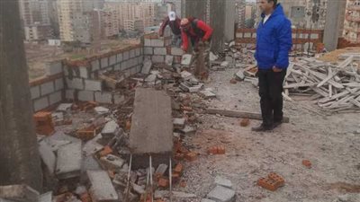 حملة مكبرة للتصدى لأعمال البناء المخالف بالمنتزة في الإسكندرية 