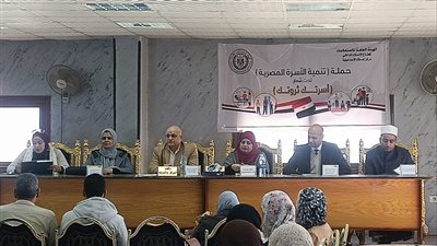 المجمع الإعلامي بالإسماعيلية ينظم ندوة حول العادات والموروثات الاجتماعية بالقصاصين 