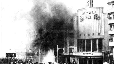 حريق القاهرة، أكبر حادث مأساوى في القرن العشرين، النيران تدمر 700 مبنى شهير، المصريون ينتفضون، والملك يقيم الولائم والاحتفالات