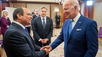 تطور الشراكة الاستراتيجية بين القاهرة وواشنطن.. السيسي يستعرض جهود التوصل إلى وقف فوري لإطلاق النار.. وبايدن يؤكد دعم الولايات المتحدة لجهود مصر في غزة