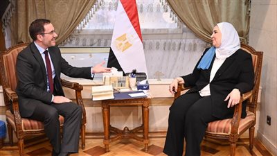 القباج تلتقي مبعوث وزير الخارجية البريطاني للشؤون الإنسانية في الأراضي الفلسطينية المحتلة