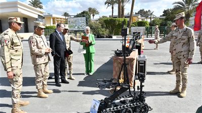 القوات المسلحة تنظم تدريبا مع بريطانيا فى مجال مكافحة العبوات الناسفة المرتجلة