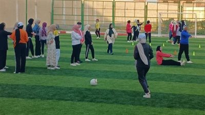 شباب الشرقية: استمرار تدريب عضوات المشروع القومي لرياضة المرأة 
