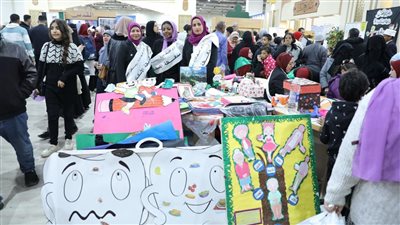 ورش عمل لتنمية المهارات وعروض فنية، فعاليات يومية للطفل بجناح الأزهر في معرض الكتاب 