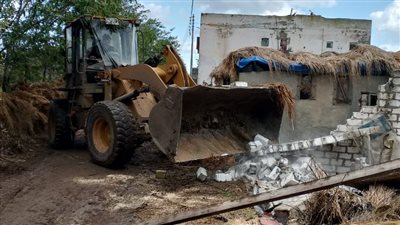 انطلاق الموجه 22 لإزالة التعديات على أملاك الدولة والأراضي الزراعية بالبحيرة 